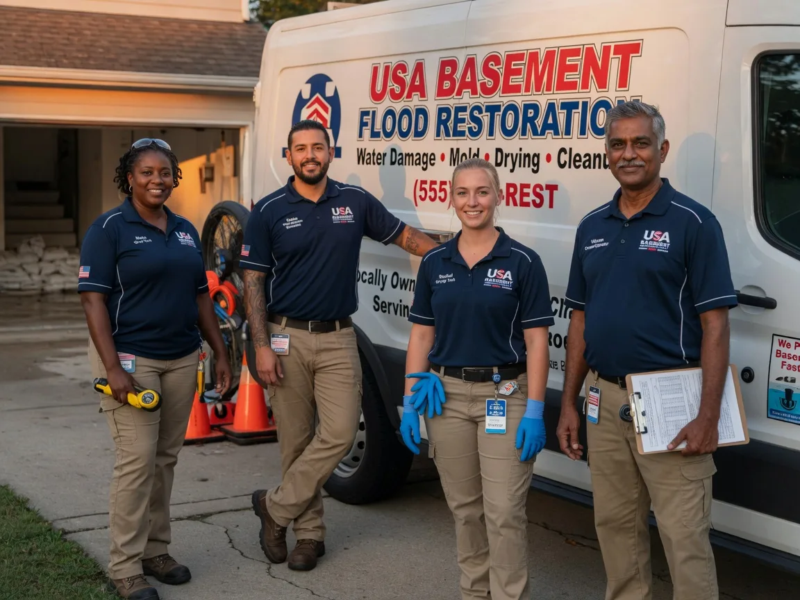 Basement Flood Cleanup company in Simpson, IL