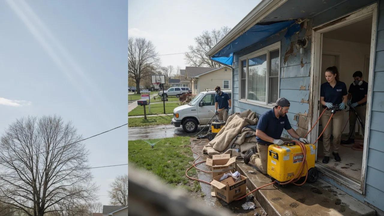 Basement Flood Cleanup in Simpson, IL near me